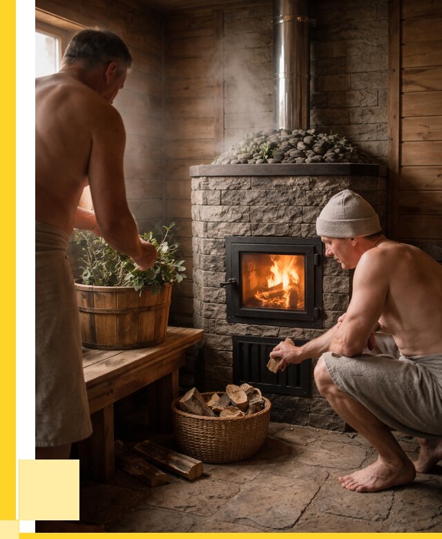 Банные печи под ключ в Алексине от 49446 р. | ЭриданЛкс кирпичная