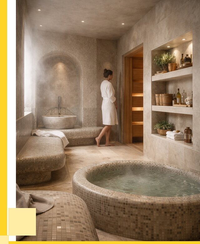 Строительство бани с хамамом в Алексине от 824100 р. | ЭриданЛкс