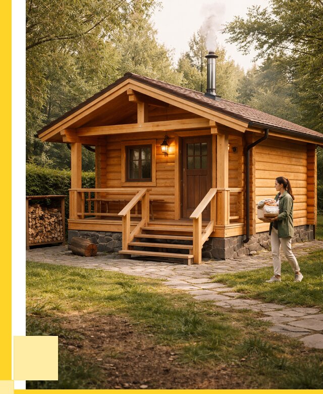 Купить баню под ключ в Алексине от 714220 р. | ЭриданЛкс