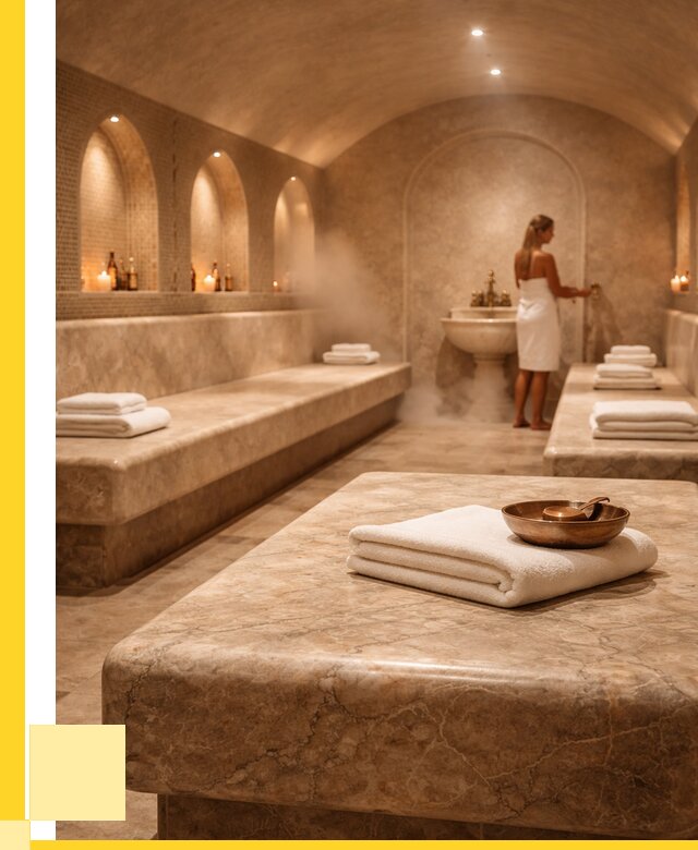 Лежаки для хамама в Алексине под ключ от 38458 р. | ЭриданЛкс