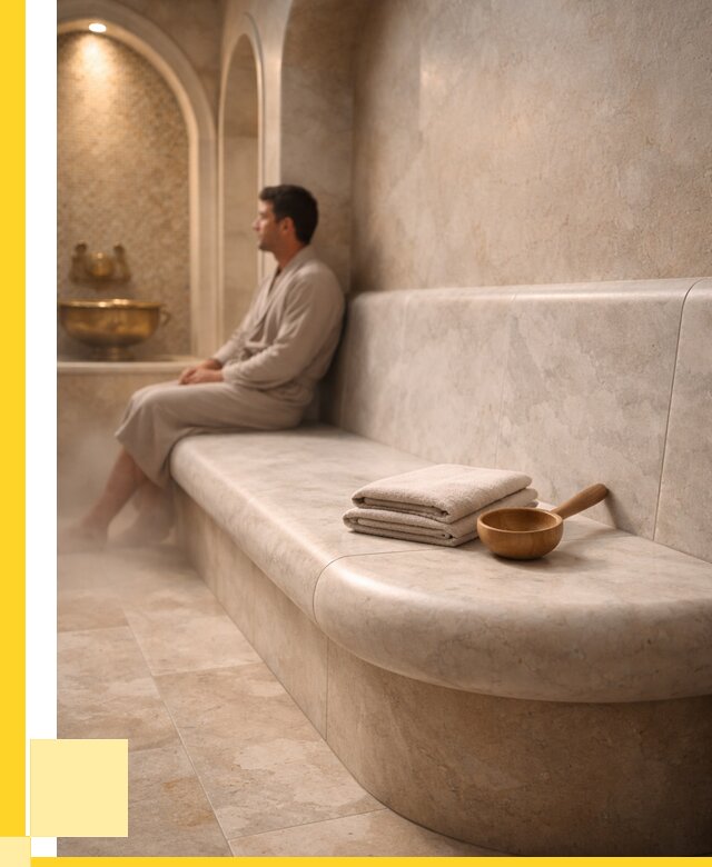 Сиденья для хамама в Алексине под ключ от 13186 р. | ЭриданЛкс