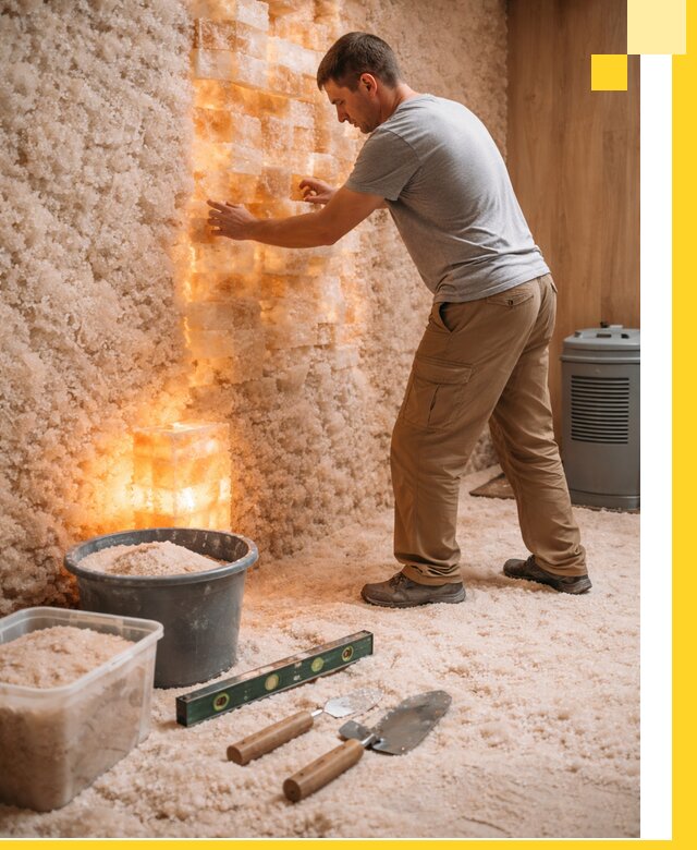 Проектирование и монтаж соляных комнат в Алексине под ключ