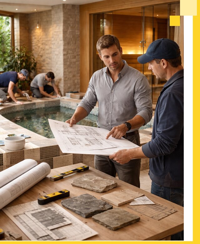 Проектирование SPA зон под ключ в Алексине с инженерией